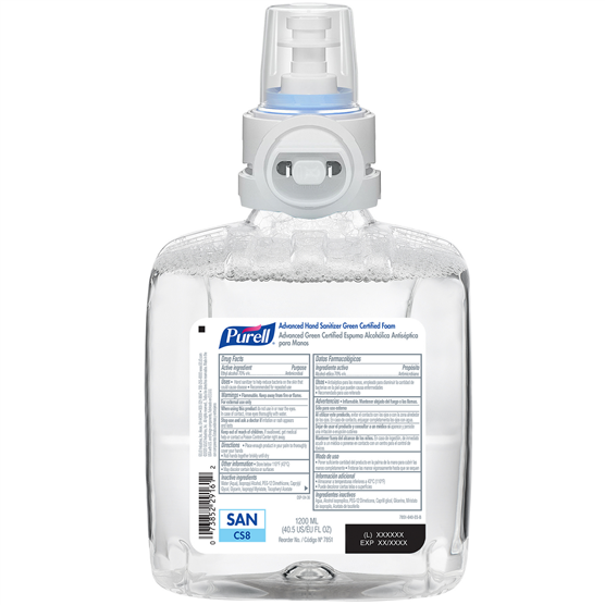 PURELL® CS8 Green-Certified Advanced Hand Sanitizer Foam Refill
